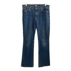 Tommy Hilfiger Jeans Size 13 31 Juniors Womens Dark Wash Blue